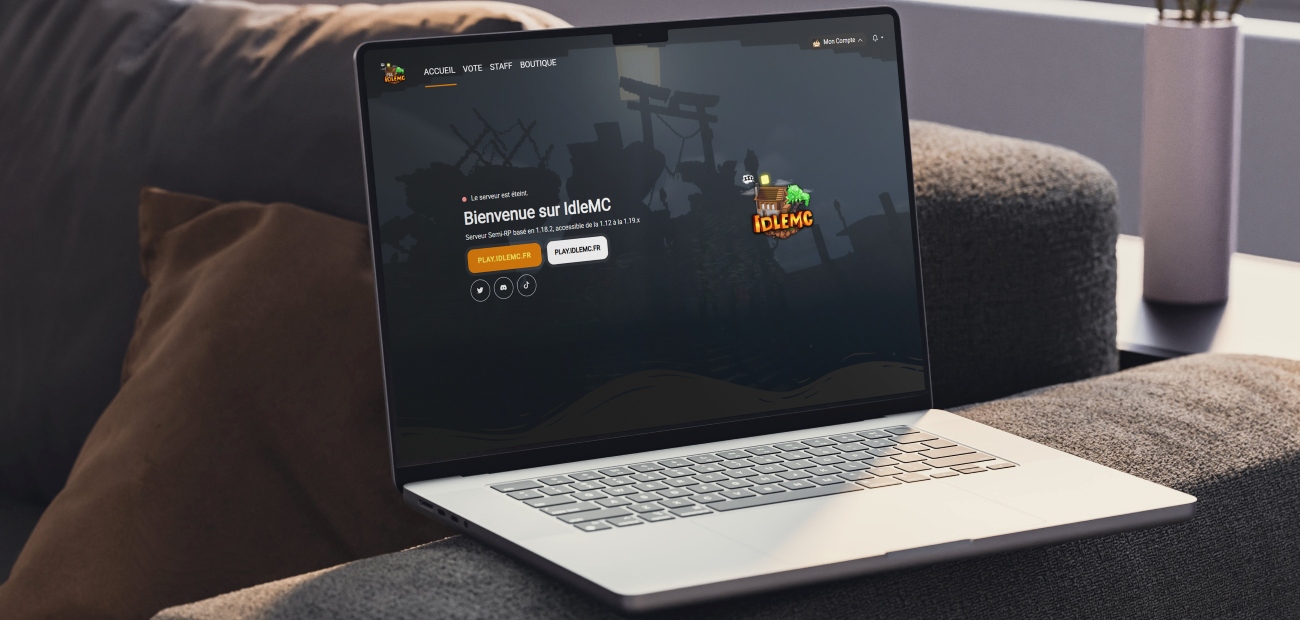 Bannière projet idlemc