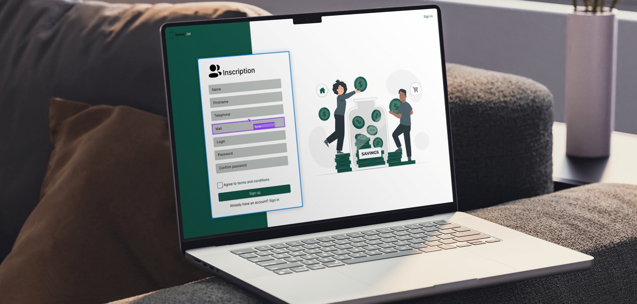 SwearJar – Développement d’une plateforme pédagogique en PHP natif
